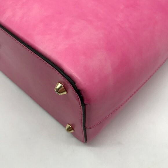 Pratesi Firenze Azalea Pink Versilia Italian Leather Satchel Bag - Picture 7 of 11